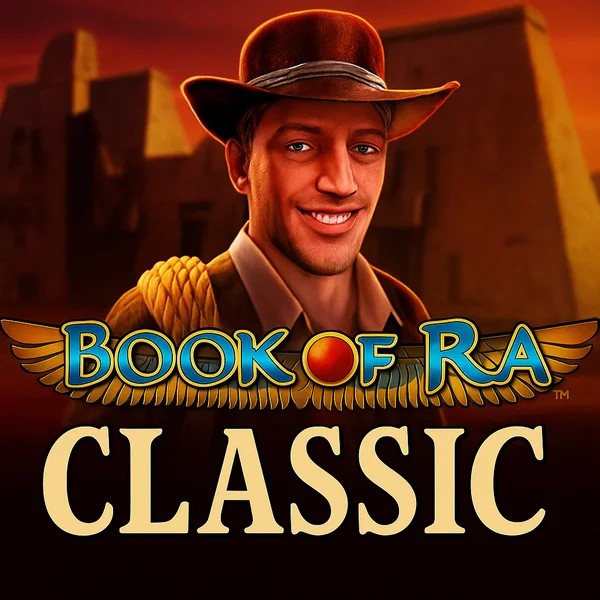 Book of Ra Classic by Novomatic, showcased at dynabet.eu – game logo