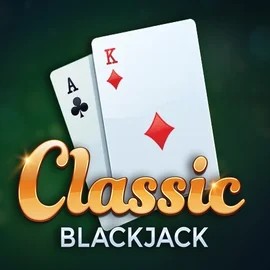 Classic Blackjack slot visual from Red Tiger Gaming available on dynabet.eu