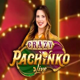 Crazy Pachinko logo by Evolution DynaBet Casino