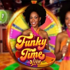 Funky Time casino game by Evolution – featured logo at DynaBet Casino