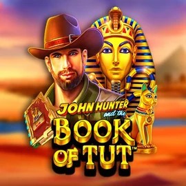 John Hunter and the Book of Tut online game logo by Pragmatic Play on dynabet.eu