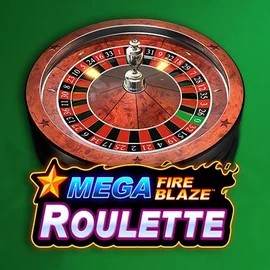 Mega Fire Blaze Roulette logo – Table Games by Playtech at DynaBet Casino