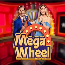 Mega Wheel slot visual from Pragmatic Play available on dynabet.eu