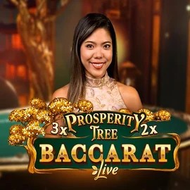 Prosperity Tree Baccarat slot icon by Evolution, available at DynaBet Casino
