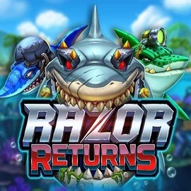 Slots logo of Razor Returns from Push Gaming at DynaBet Casino