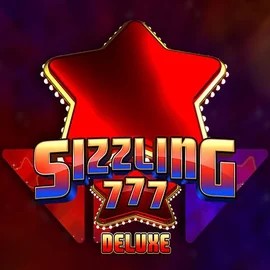 Sizzling 777 Deluxe slot logo by Wazdan at DynaBet Casino