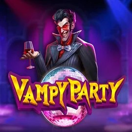 Vampy Party slot logo by Pragmatic Play at DynaBet Casino