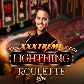 XXXtreme Lightning Roulette logo by Evolution at DynaBet Casino